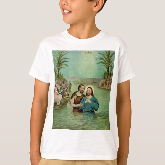 Camiseta Batismo de Jesus Cristo (Frente)
