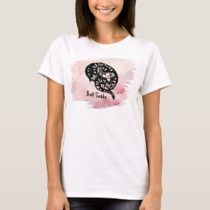 Camiseta Batizado de I Bite Bull Cobra a rosa