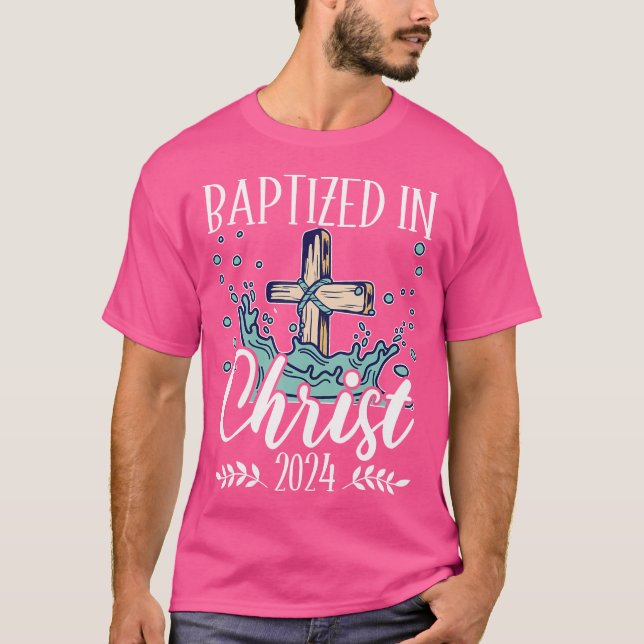 Camiseta Batizado Em Cristo De 2024 (Frente)