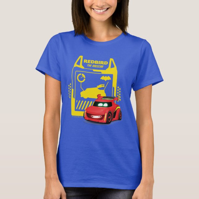 Camiseta Batkers™ Redbird - O Racecar (Frente)