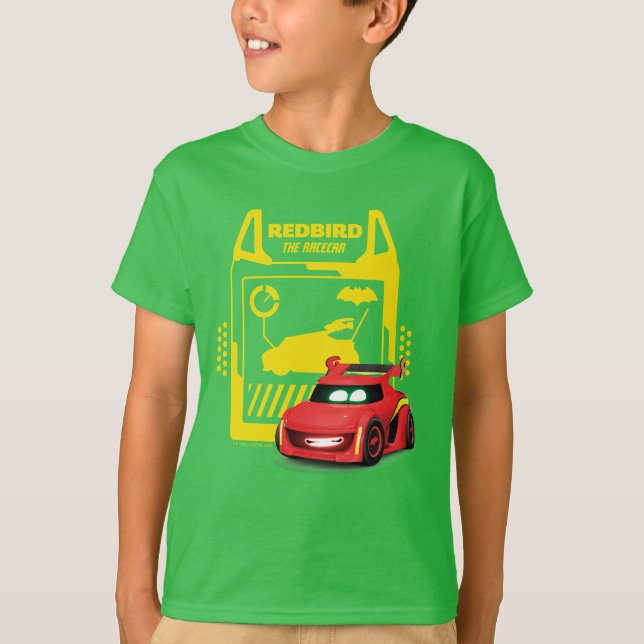 Camiseta Batkers™ Redbird - O Racecar (Frente)