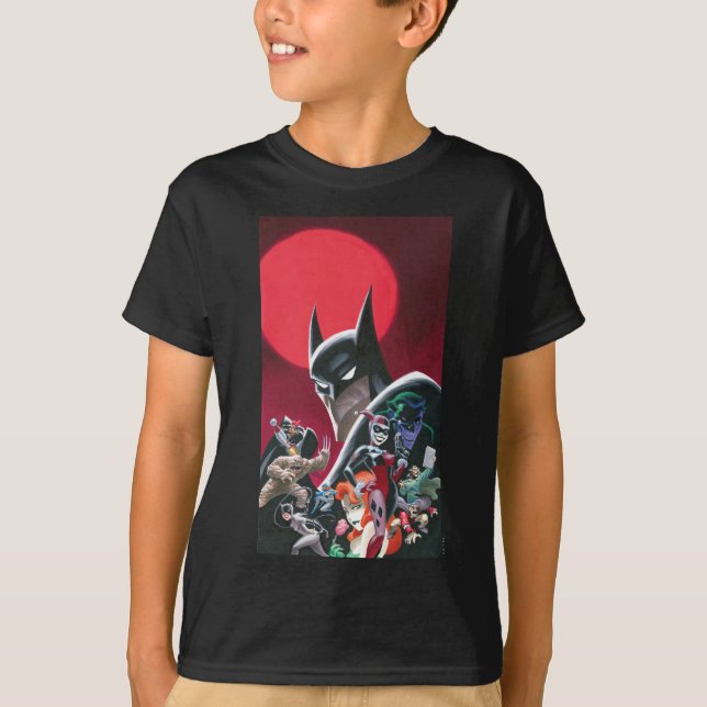Camiseta Batman Adventures Dangerous Dames & Demons (Frente)