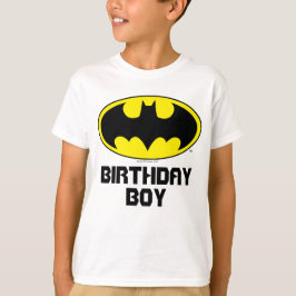 Camiseta Batman | Aniversário - Nome e idade