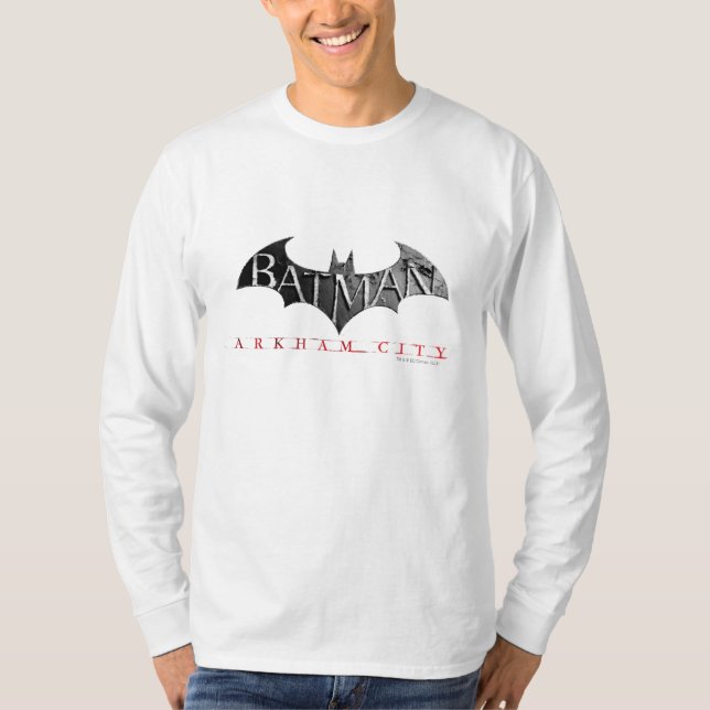Camiseta Batman Arkham City Logo (Frente)