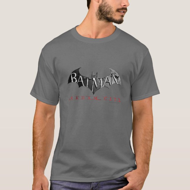 Camiseta Batman Arkham City Logo (Frente)