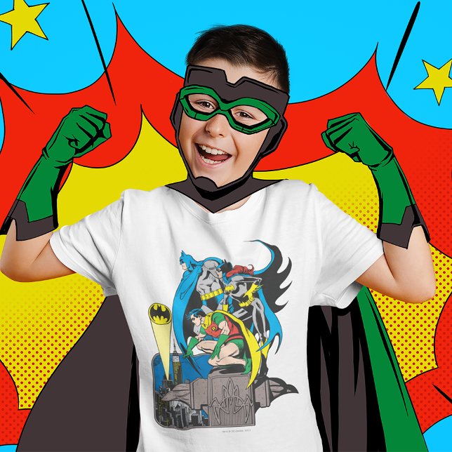 Camiseta Batman/Batgirl/Robin (Criador carregado)