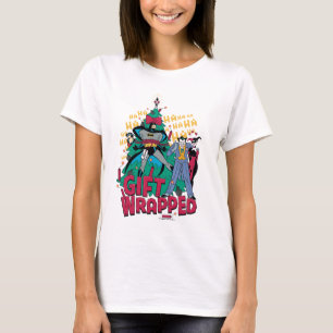 Camiseta Batman Batman & Robin Gift Embalados Para XMas T