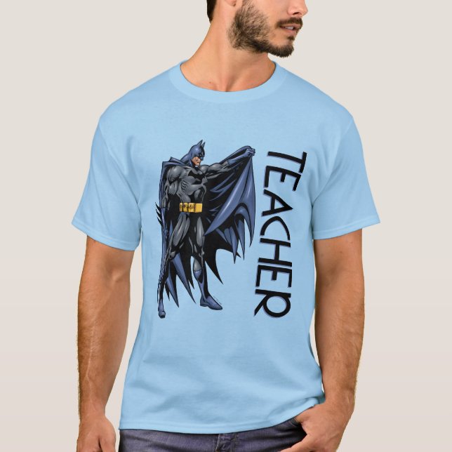 Camiseta Batman Cor Total Professor (Frente)