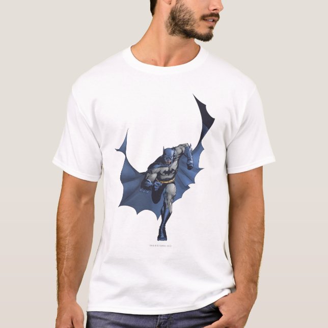 Camiseta Batman corre com cabo voador (Frente)