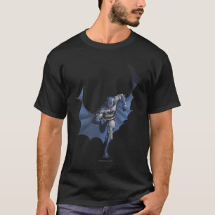 Camiseta Batman corre com cabo voador