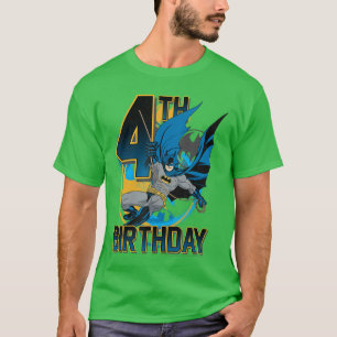 Camiseta Batman da DC Comics 4º Aniversário Ação do Bat Swi