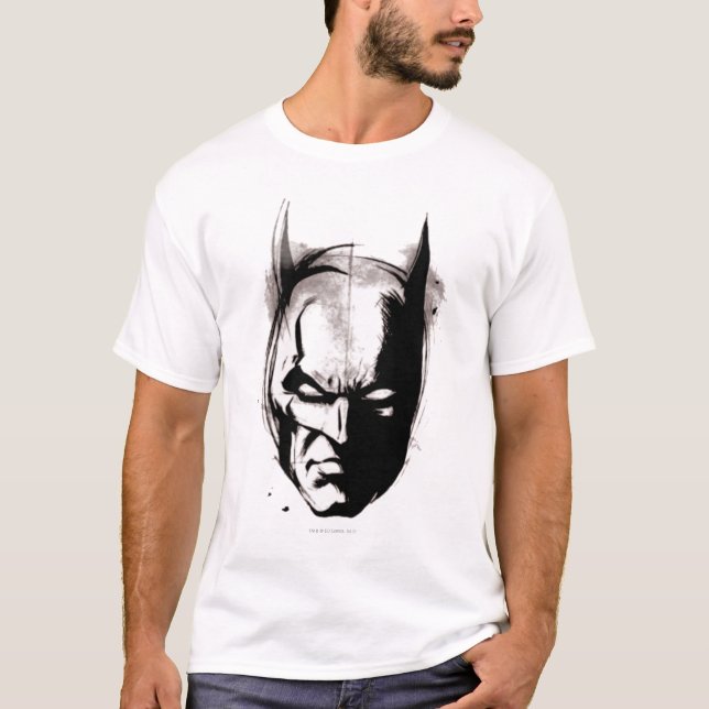 Camiseta Batman Drawn Face (Frente)