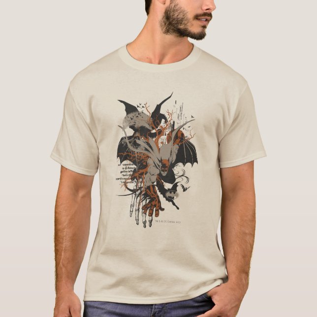Camiseta Batman e Árvore (Frente)