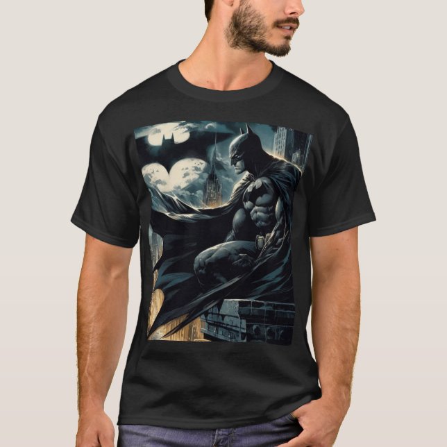 Camiseta Batman – Gotham Night Vigilante (Frente)