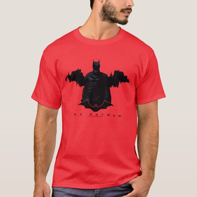 Camiseta Batman Gotham Silhouette (Frente)