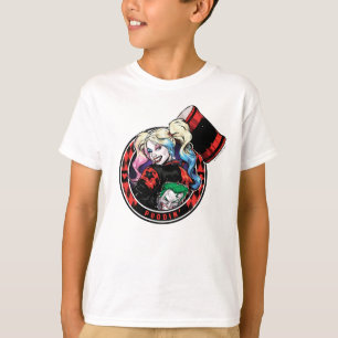 Camiseta Batman   Harley Quinn Winking With Mallet