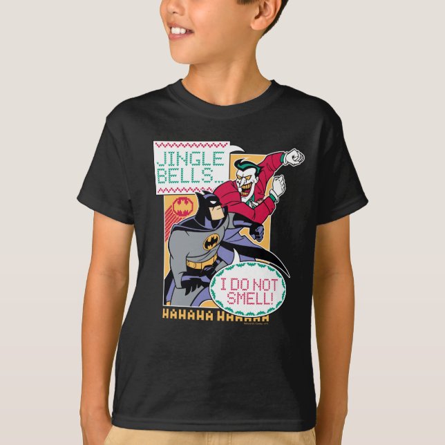 Camiseta Batman | Jingle Bells, Eu Não Cheiro! (Frente)