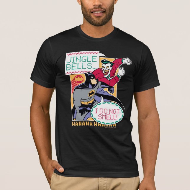 Camiseta Batman | Jingle Bells, Eu Não Cheiro! (Frente)