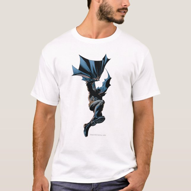 Camiseta Batman Jumping Down Action Shot (Frente)