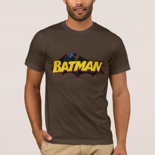 Camiseta Batman   Logotipo antigo da escola