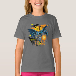Camiseta Batman Logotipo inspirado no Halloween