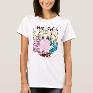 Camiseta Batman   Mad Love Harley Quinn Chew Bubble Gum