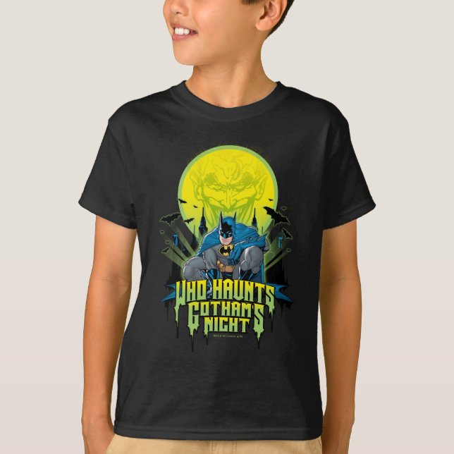 Camiseta Batman | Quem Assola Gothams Night (Frente)