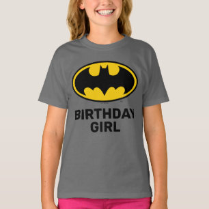 Camiseta Batman Rapariga de aniversário