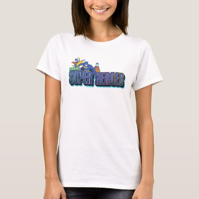 Camiseta Batman | Super Heróis da Equipe (Frente)