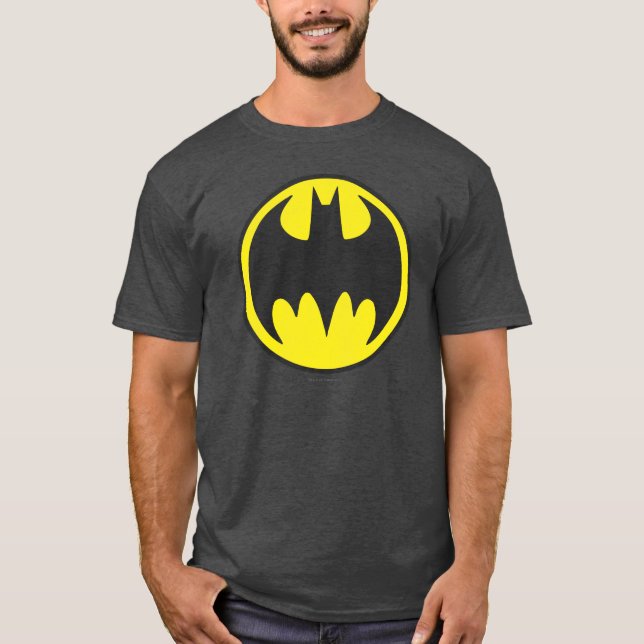 Camiseta Batman Symbol | Bat Circle Logo (Frente)