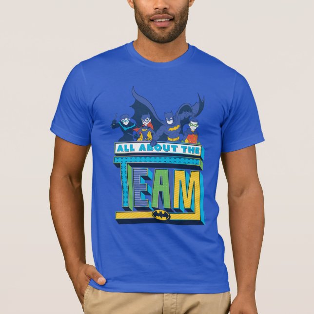 Camiseta Batman | Toda A Equipe (Frente)