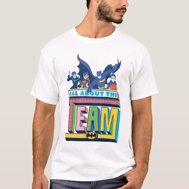 Camiseta Batman | Toda A Equipe (Frente)