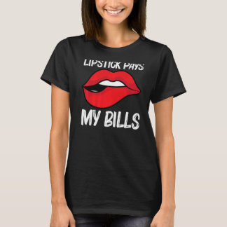 Camiseta Batom legal Para Homens Maquinaria Cosmética 1