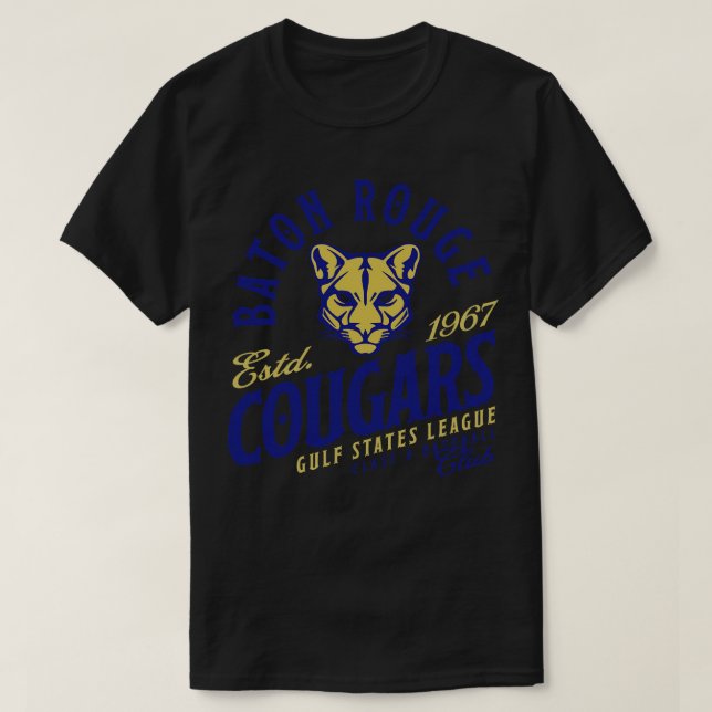 Camiseta Baton Rouge Cougars (Frente do Design)