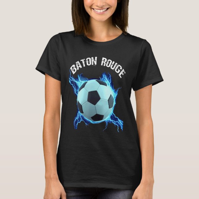 Camiseta Baton Rouge Soccer Retro (Frente)