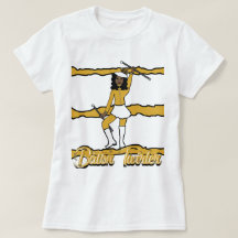 Baton Twirler T-Shirt / Dourado
