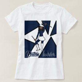 Camiseta Baton Twirler T-Shirt / Marinho