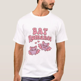 Camiseta Bats Bats Bonitos e Engraçados Romance
