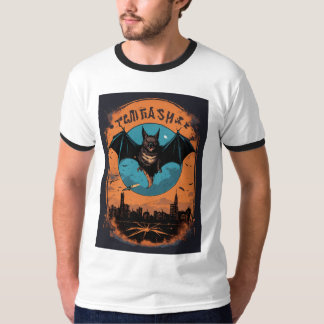 Camiseta "Bats in Vogue: A Noite Elegance"