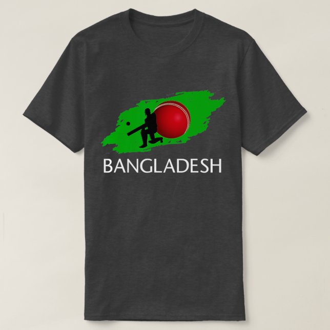 Camiseta Batsman de Bangladesh Cricket Jersey (Frente do Design)