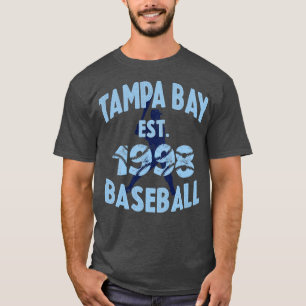 Camiseta Batta de Baseball Est 1998 de Tampa Bay Vintage