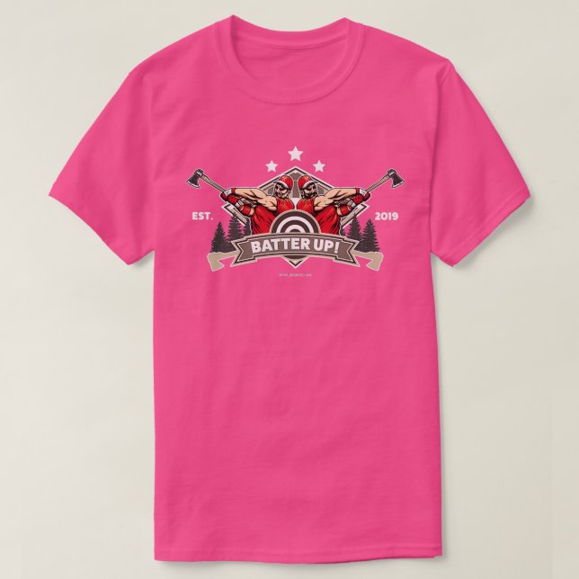 Camiseta Batter Up (Frente do Design)