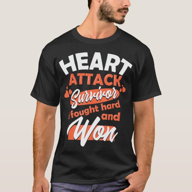 Camiseta Battery Operated Pacemaker Recipient Heart Attack  (Frente)