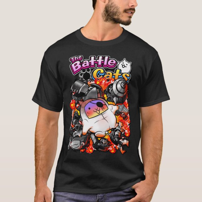 Camiseta Battle Cats - Guardião Subterra (Frente)