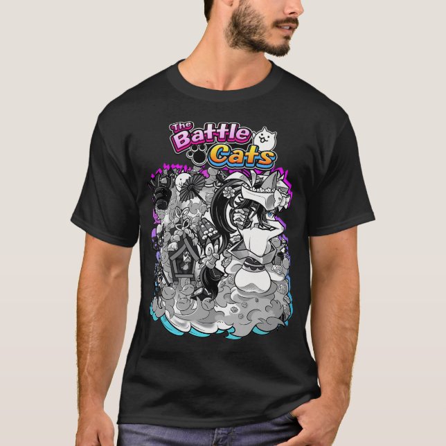 Camiseta Battle Cats - Miko Mitama (Frente)