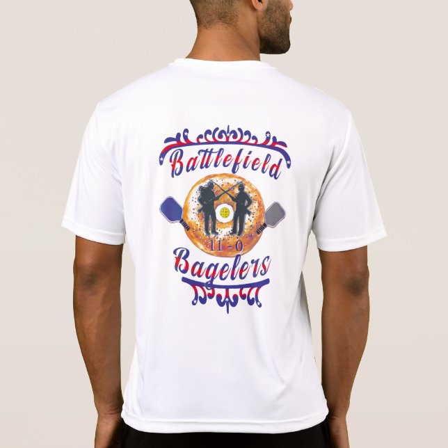 Camiseta Battlefield Bagelers Equipe Pickleball (Verso)