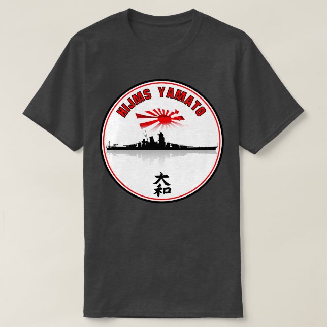 Camiseta Battleship Yamato (Frente do Design)