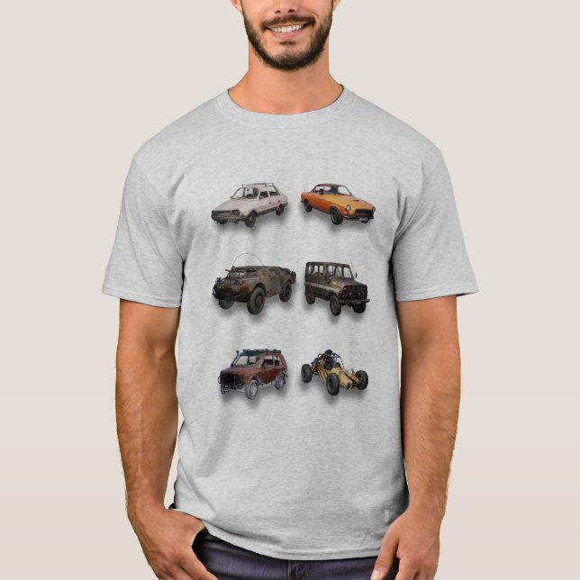 Camiseta BattRides Galore - PUBG TShirt (Mens) (Frente)