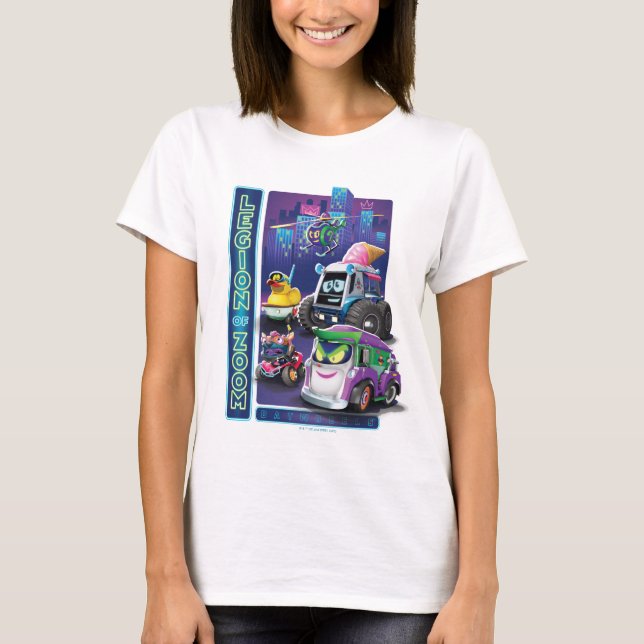 Camiseta BatWheels™ - Legião de Zoom (Frente)