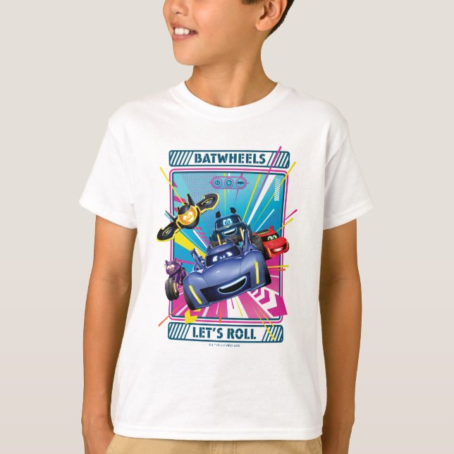 Camiseta BatWheels™ - Roll de Vamos (Frente)